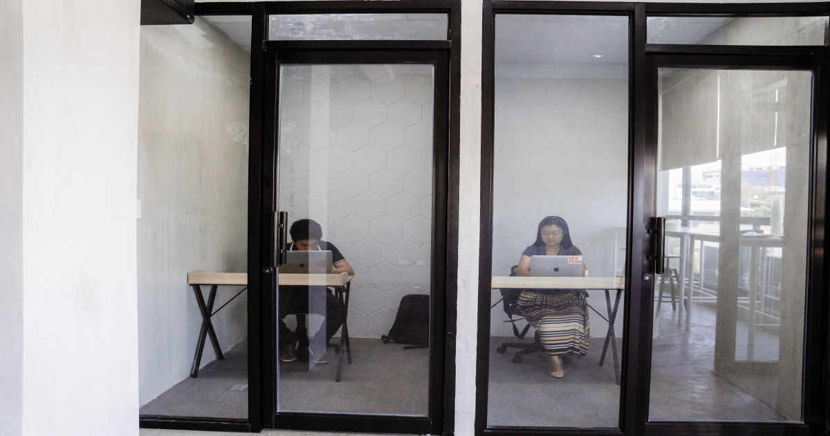 Staff in breakout rooms